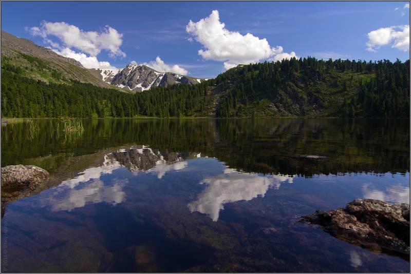 Каракольские озёра горный Алтай зима