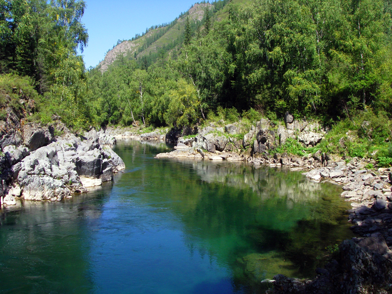 Река Чарыш кумир